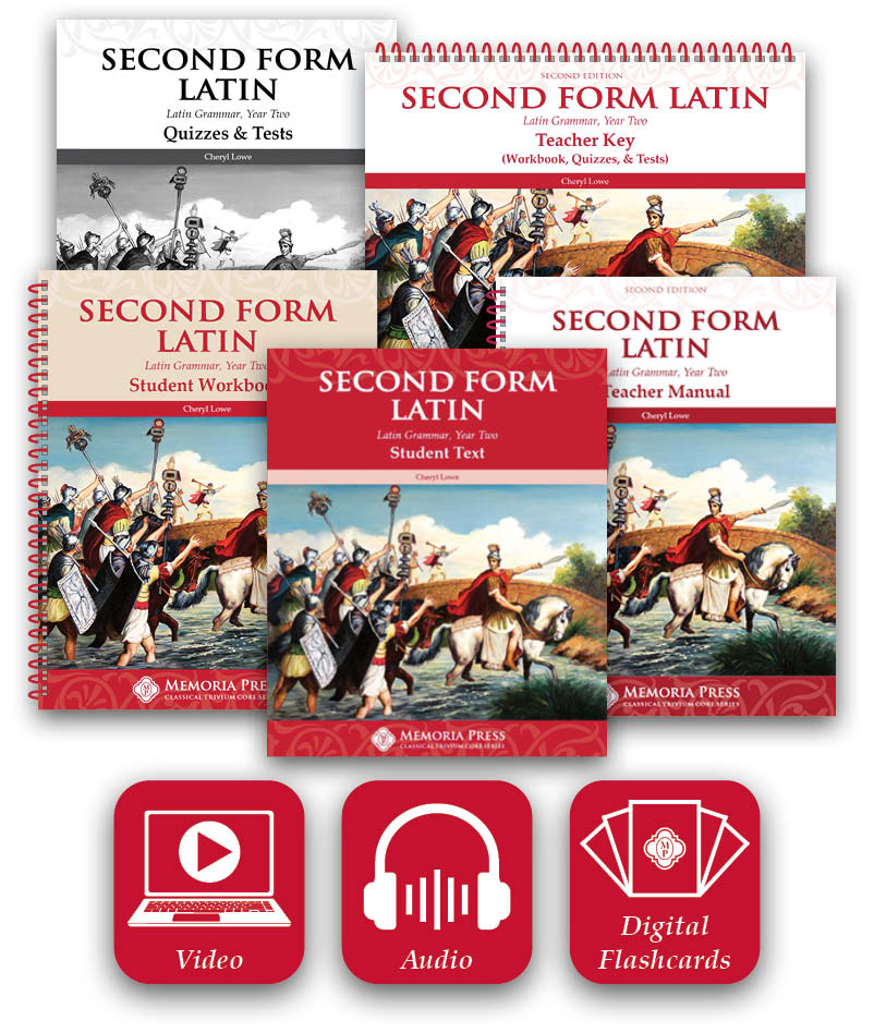 Second Form Latin Complete Set — Catholic Homeschool Curriculum