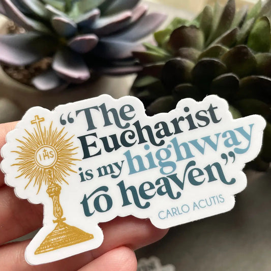 Carlo Acutis Catholic Sticker — Catholic Gift | Homeschool Bookshop