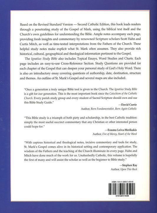 The Gospel of Mark, Ignatius Catholic Study Bible