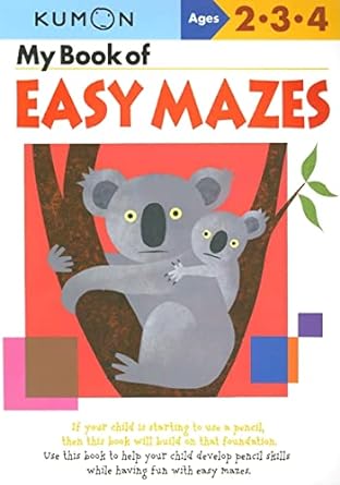 My Book of Easy Mazes — Catholic Homeschool Curriculum