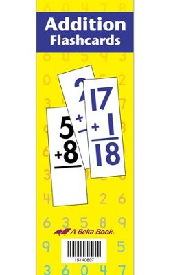 ABEKA Addition Flashcards — Catholic Homeschool Curriculum
