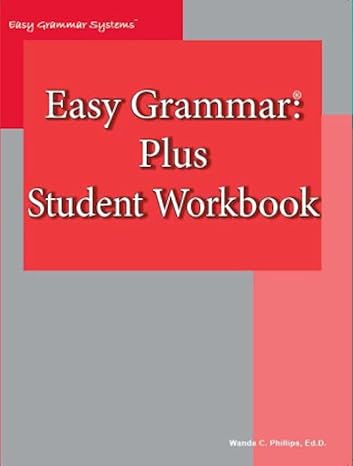 Easy Grammar Plus Student Workbook — Catholic Homeschool Curriculum