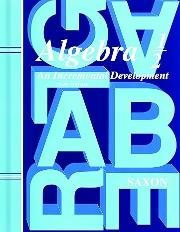 Saxon Algebra 1/2 Solutions Manual Only — Catholic Homeschool Curriculum
