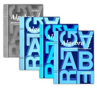 Saxon Algebra 1/2 Homeschool Kit — Catholic Homeschool Curriculum