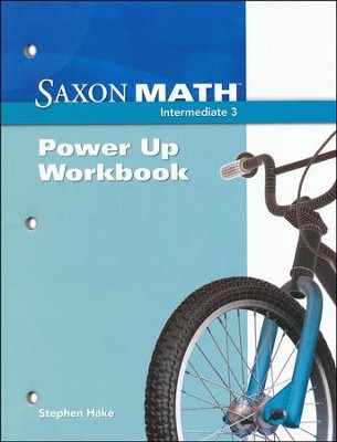 Saxon Intermediate 3 Power Up Workbook — Catholic Homeschool Curriculum