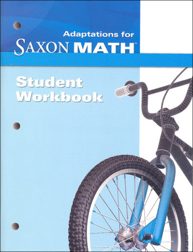 Saxon Intermediate 3 Adaptation Student Workbook — Catholic Homeschool Curriculum