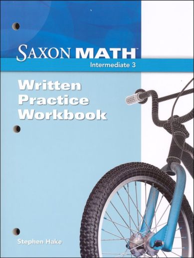 Saxon Intermediate 3 Written Practice Workbook — Catholic Homeschool Curriculum