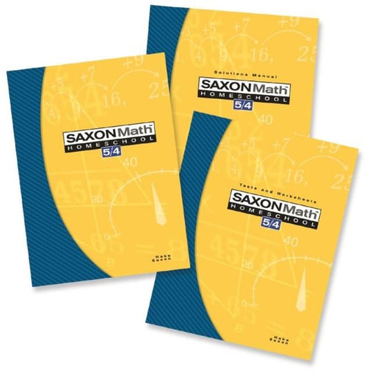 Saxon 54 Homeschool Kit — Catholic Homeschool Curriculum