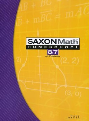 Saxon 87 Student Text — Catholic Homeschool Curriculum