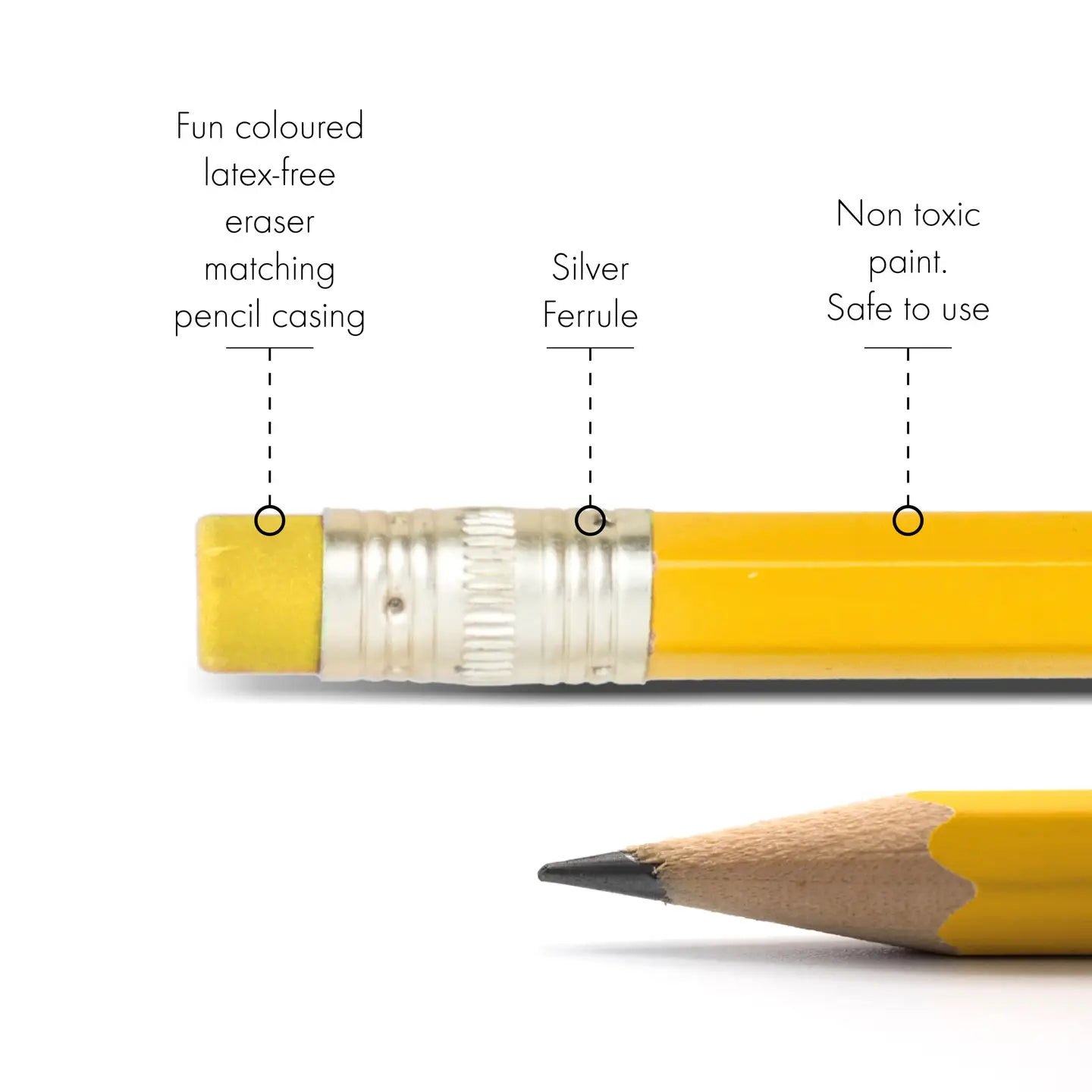Graphite pencils with Bible Verses - Red — Catholic Gift | Homeschool Bookshop