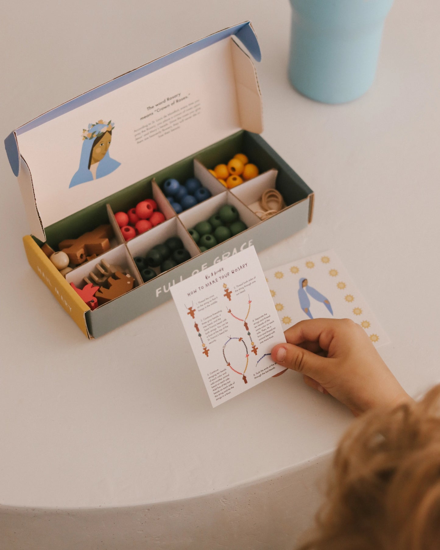 Mary Rosary Kit — Catholic Gift | Homeschool Bookshop
