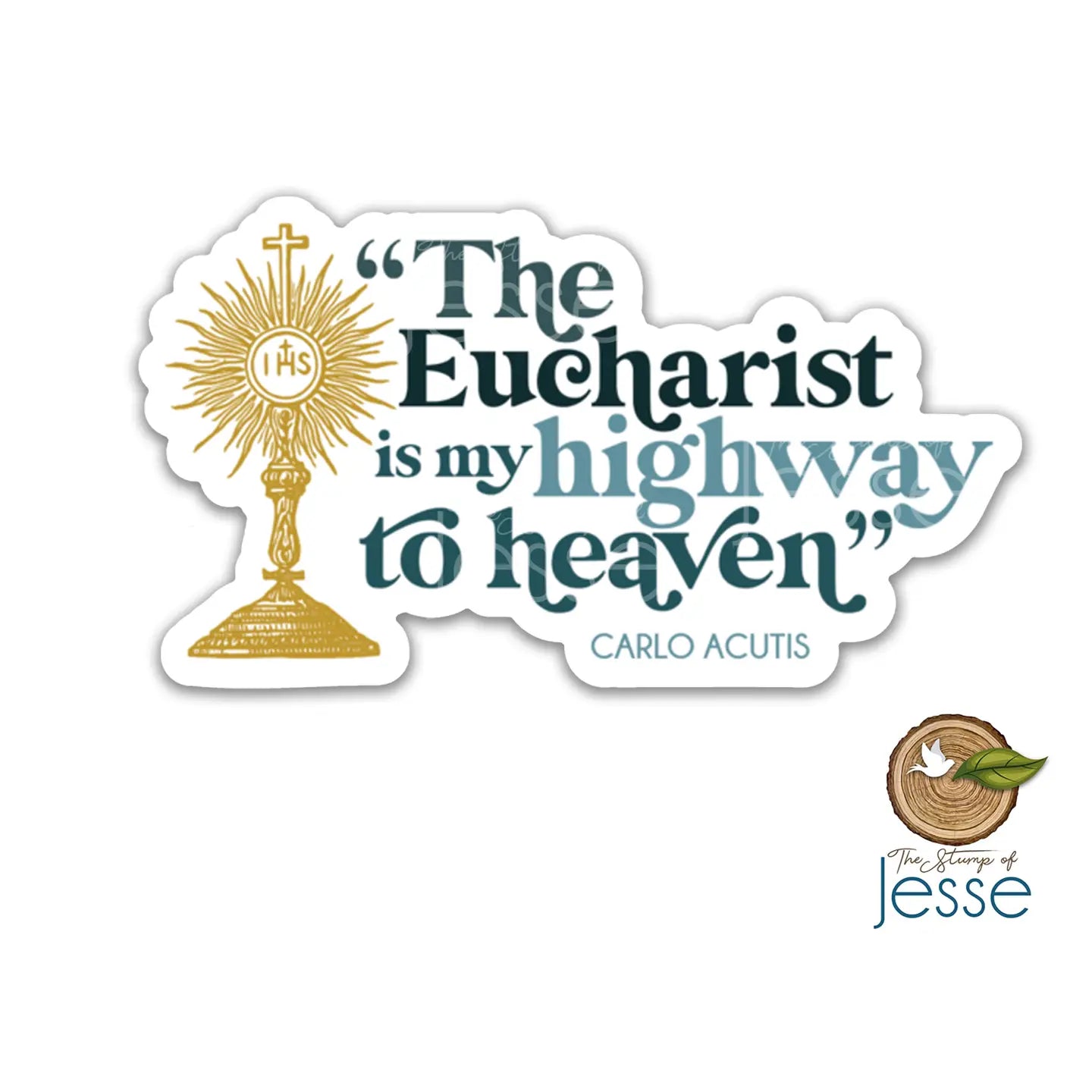 Carlo Acutis Catholic Sticker — Catholic Gift | Homeschool Bookshop