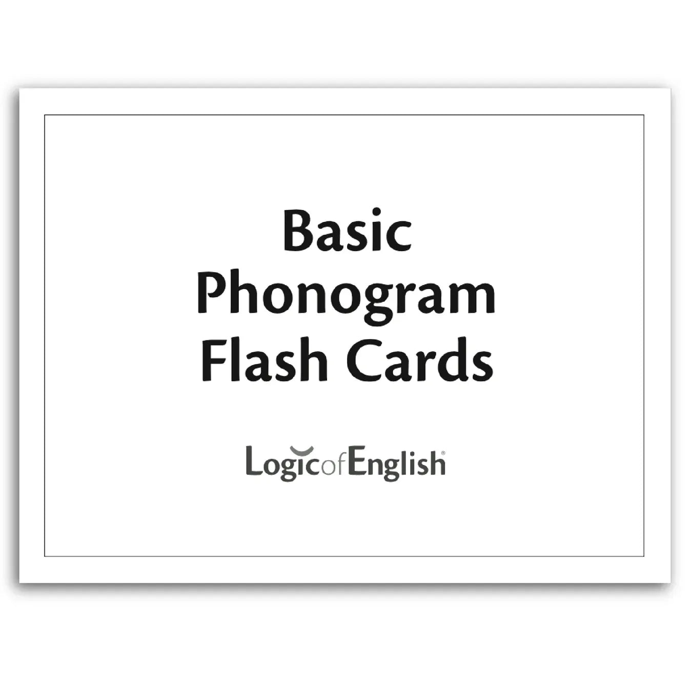 Basic Phonograms Flashcards — Catholic Homeschool Curriculum
