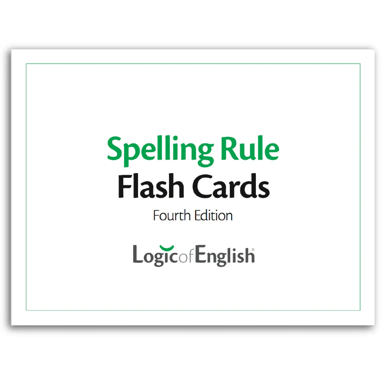 Spelling Rules Flashcards — Catholic Homeschool Curriculum