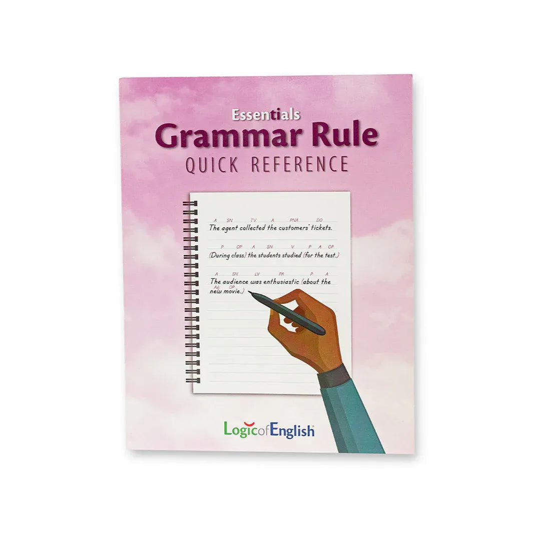 Essentials Grammar Rule Quick Reference — Catholic Homeschool Curriculum