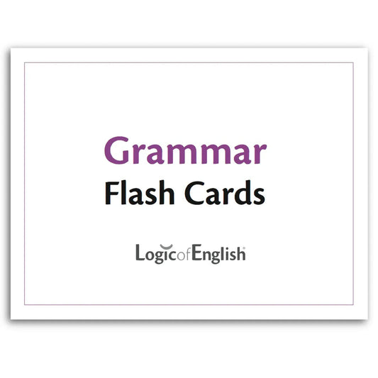 Grammar Flashcards — Catholic Homeschool Curriculum
