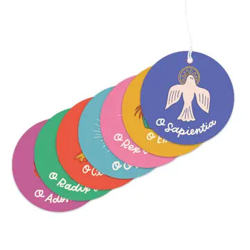 "O Antiphons" Ornaments — Catholic Gift | Homeschool Bookshop