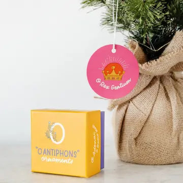 "O Antiphons" Ornaments — Catholic Gift | Homeschool Bookshop
