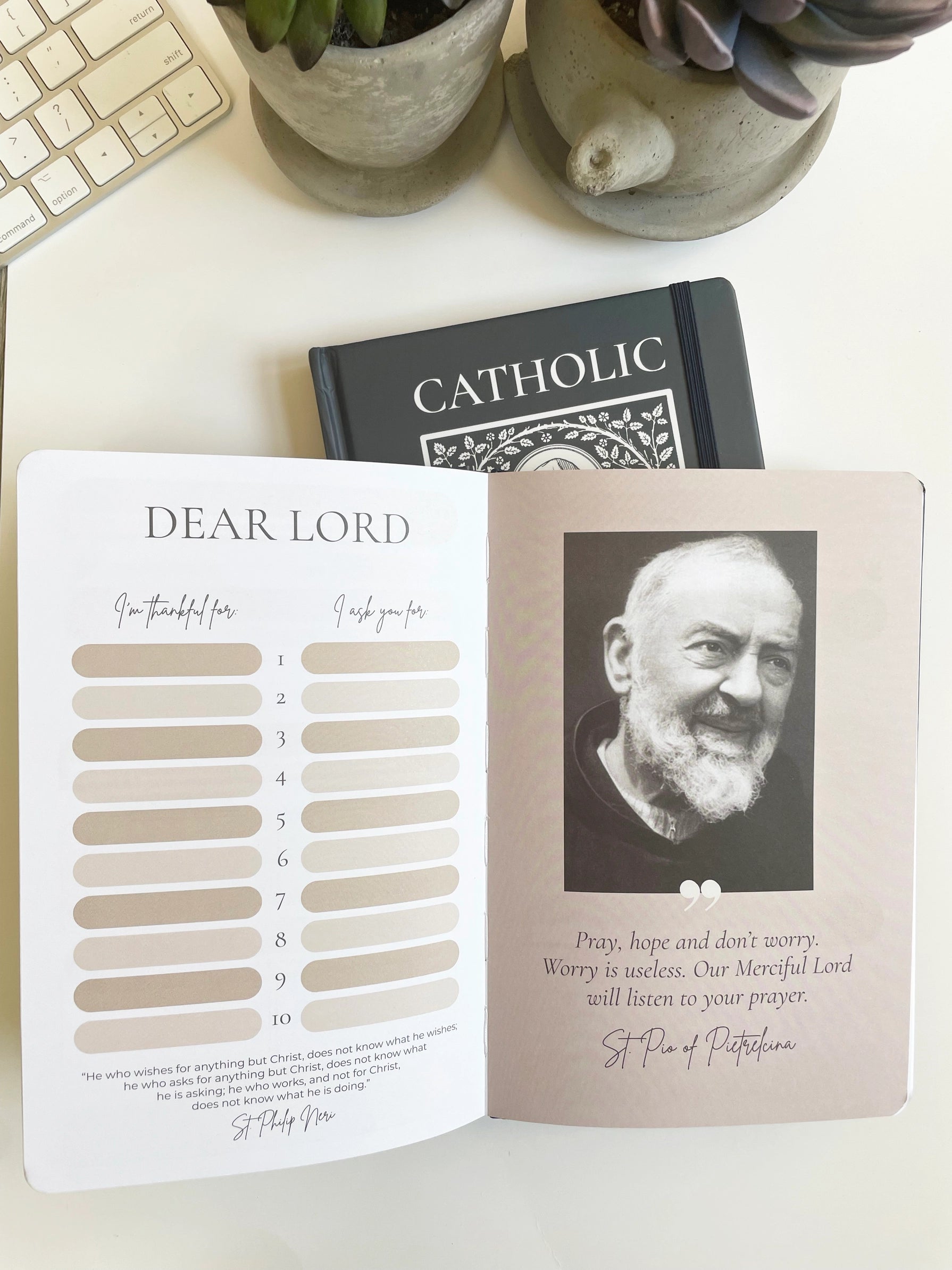 Catholic Prayer journal | Lectio Divina | Examen St. Ignatius - Immaculate Mary Cover — Catholic Gift | Homeschool Bookshop