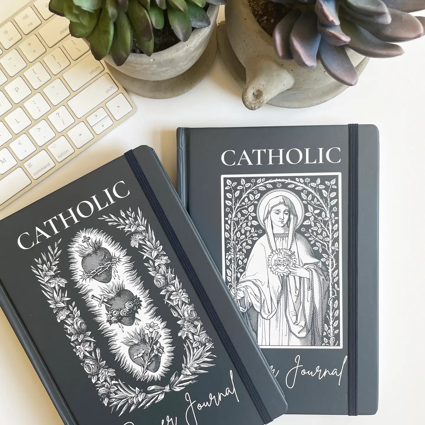 Catholic Prayer journal | Lectio Divina | Examen St. Ignatius - 3 Sacred Hearts Cover — Catholic Gift | Homeschool Bookshop