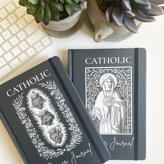 Catholic Prayer journal | Lectio Divina | Examen St. Ignatius - 3 Sacred Hearts Cover — Catholic Gift | Homeschool Bookshop