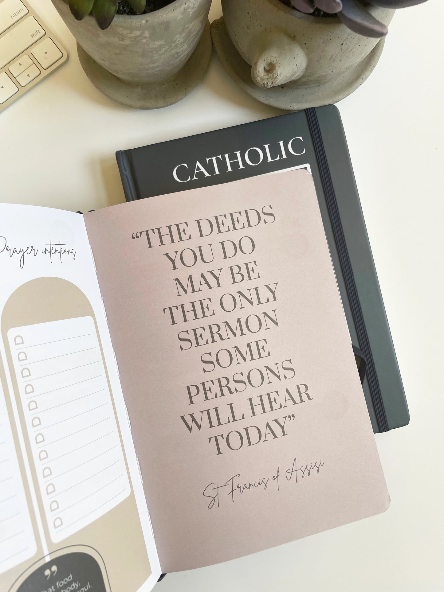Catholic Prayer journal | Lectio Divina | Examen St. Ignatius - Immaculate Mary Cover — Catholic Gift | Homeschool Bookshop