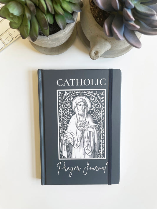 Catholic Prayer journal | Lectio Divina | Examen St. Ignatius - Immaculate Mary Cover — Catholic Gift | Homeschool Bookshop