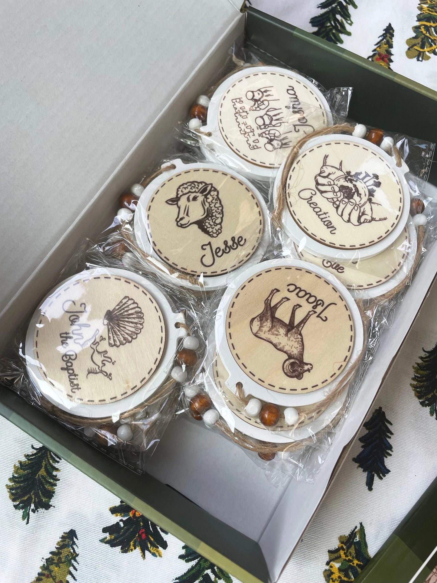Jesse Tree Handmade Christmas Ornaments — Catholic Gift | Homeschool Bookshop