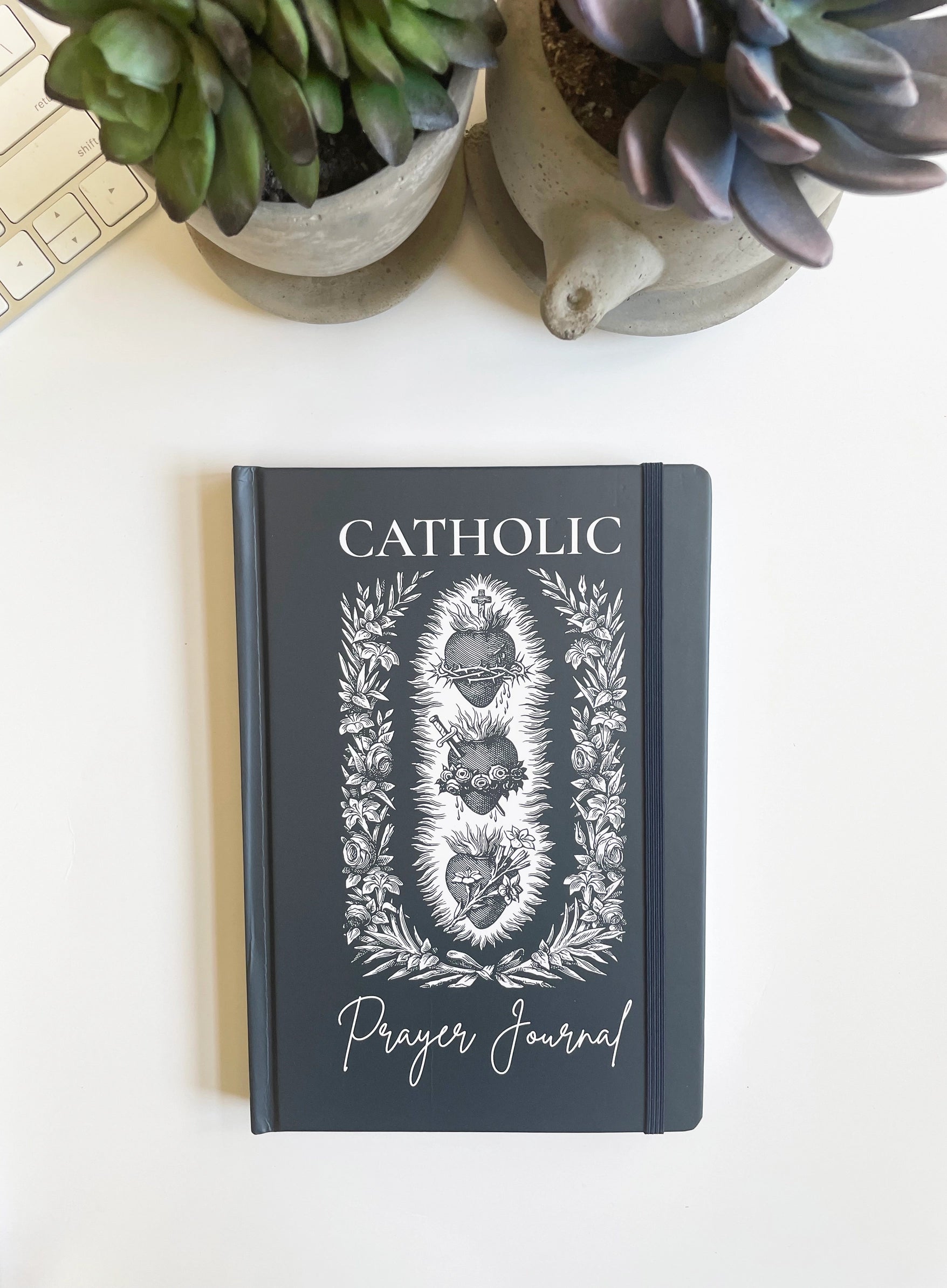 Catholic Prayer journal | Lectio Divina | Examen St. Ignatius - 3 Sacred Hearts Cover — Catholic Gift | Homeschool Bookshop