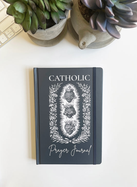 Catholic Prayer journal | Lectio Divina | Examen St. Ignatius - 3 Sacred Hearts Cover — Catholic Gift | Homeschool Bookshop
