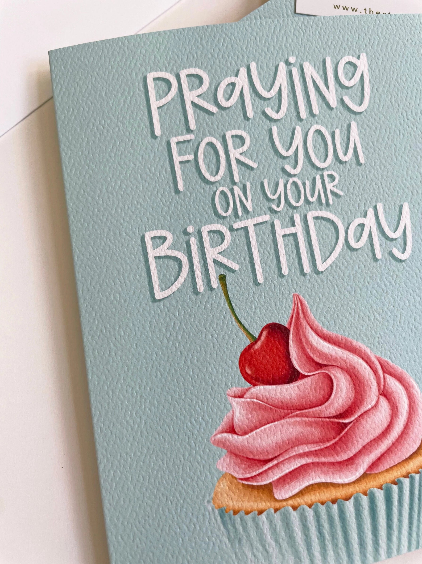 Praying For You On Your Birthday Greeting Card — Catholic Gift | Homeschool Bookshop
