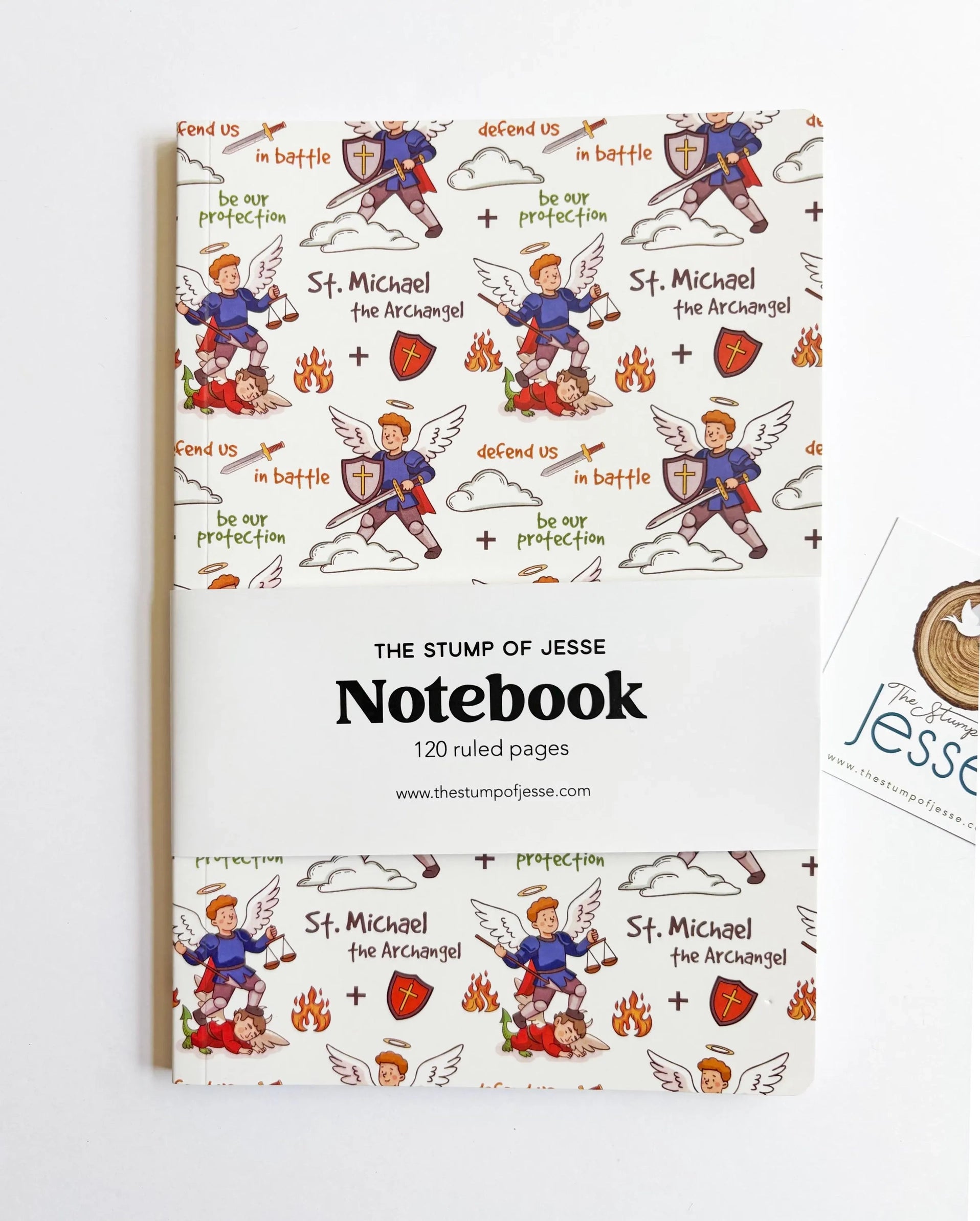 St. Michael the Archangel Journal Notebook — Catholic Gift | Homeschool Bookshop