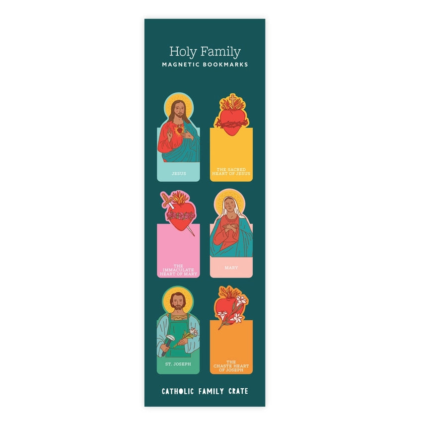 Holy Family Magnetic Bookmarks — Catholic Gift | Homeschool Bookshop