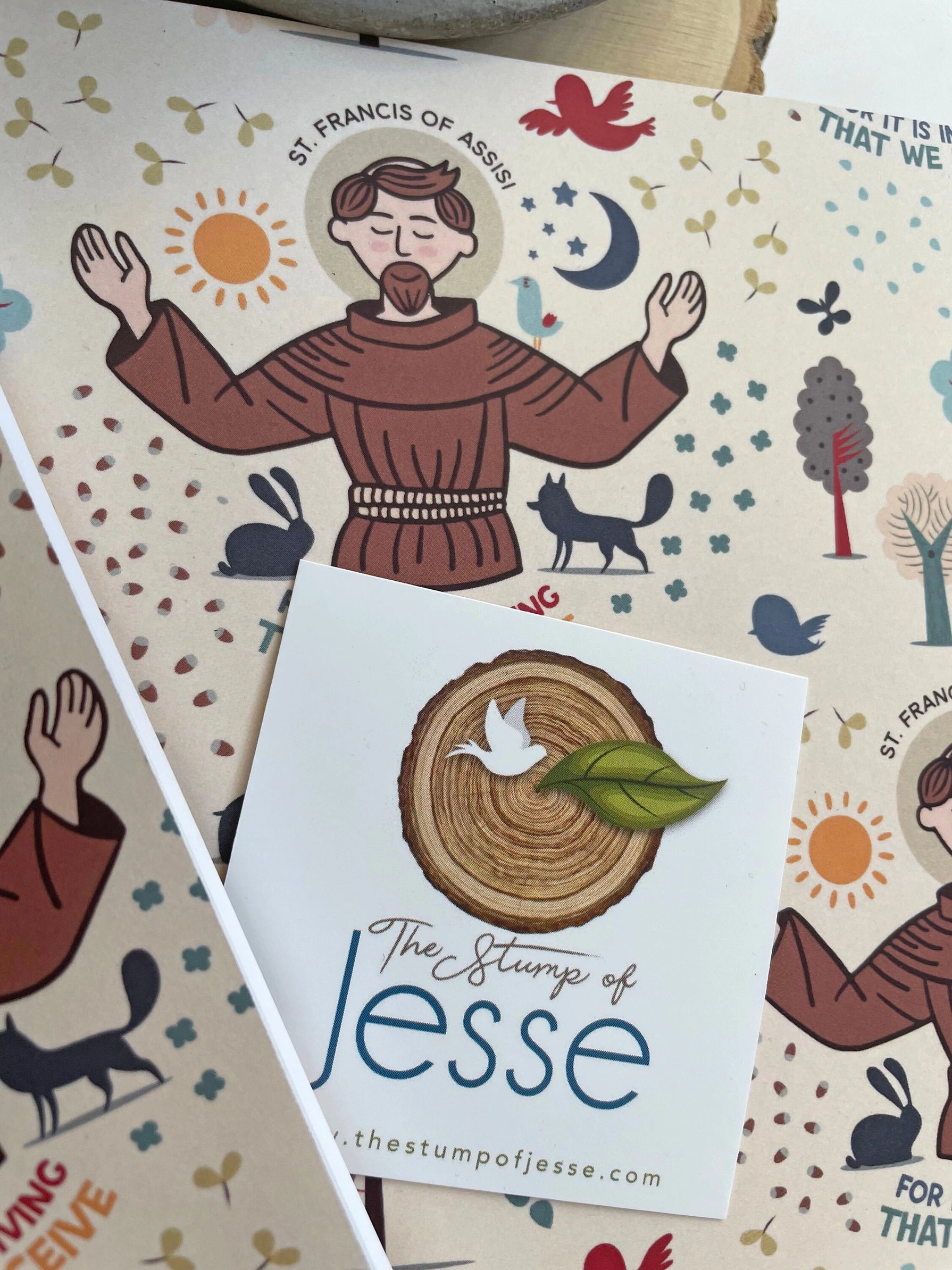 St. Francis of Assisi Ruled Notebook — Catholic Gift | Homeschool Bookshop