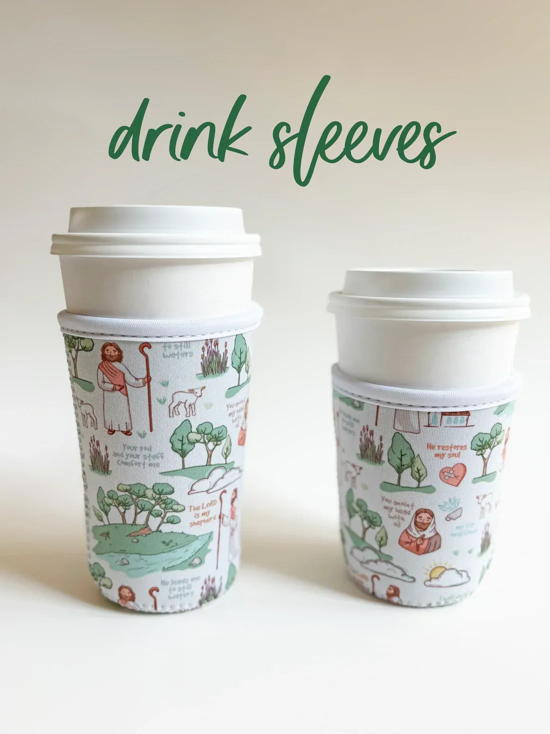 The Good Shepherd Drink Sleeve — Catholic Gift | Homeschool Bookshop