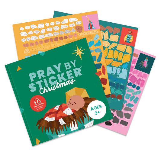 Pray By Sticker: Christmas Sticker Book — Catholic Gift | Homeschool Bookshop
