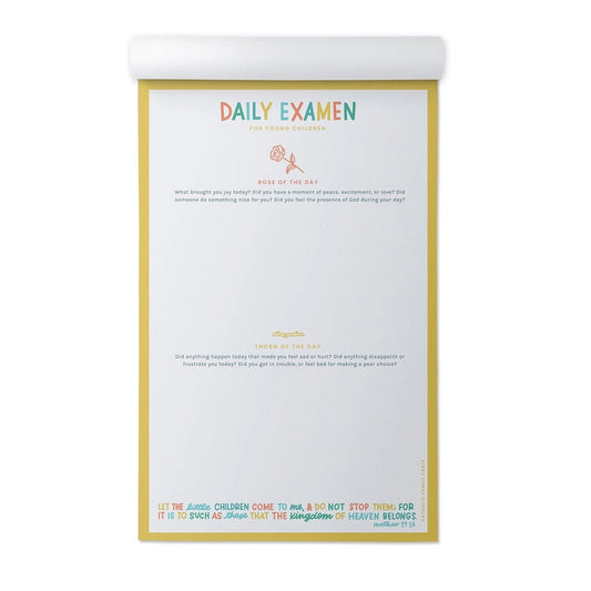 Children's Daily Examen Notepad — Catholic Gift | Homeschool Bookshop