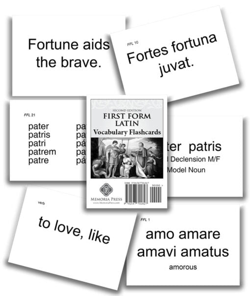 First Form Latin First Form Latin Vocabulary Flashcards