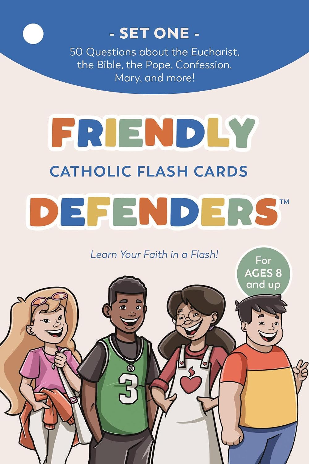Friendly Defenders Catholic Flashcards