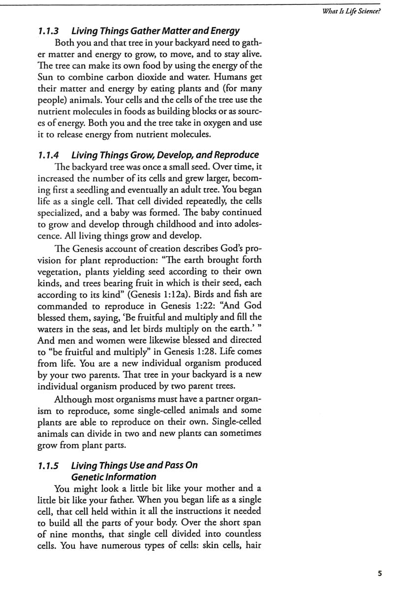 Life Science Student Text