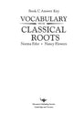 Vocabulary from Classical Roots Answer Key
