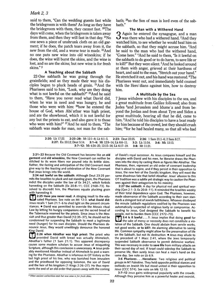 The Gospel of Mark, Ignatius Catholic Study Bible