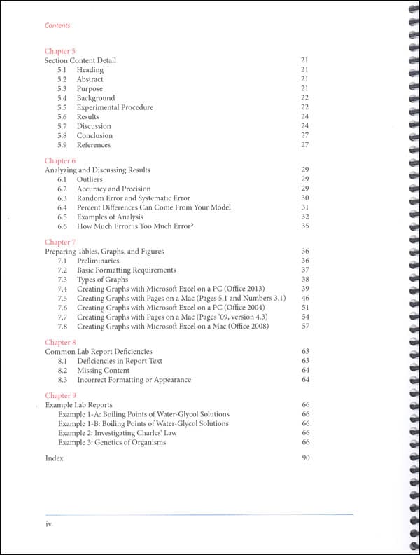 The Student Lab Report Handbook