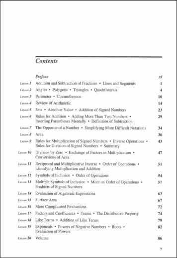 Saxon Algebra 1 Student Text