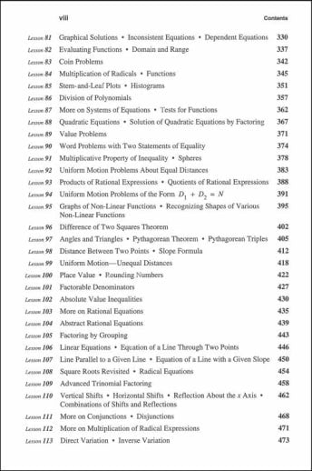 Saxon Algebra 1 Student Text
