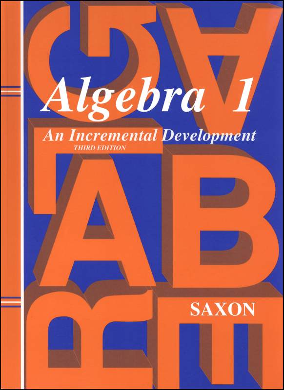 Saxon Algebra 1 Student Text