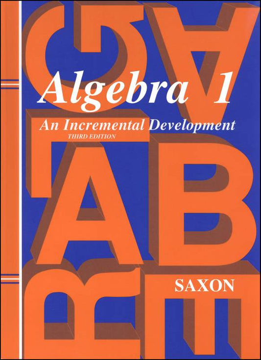Saxon Algebra 1 Student Text